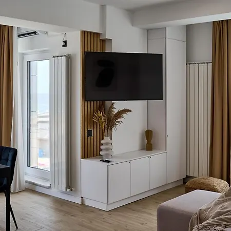 Absolute Sea View - Infinity Pool&spa&ev Friendly 公寓 马马亚